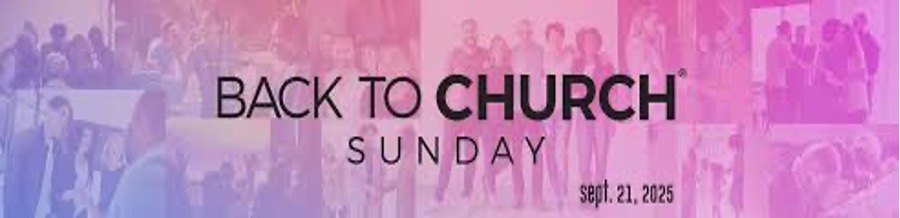 Sharon Baptist Church-Back To Church Sunday